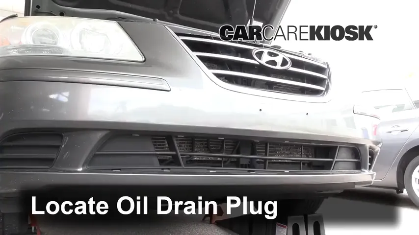 2010 Hyundai Sonata GLS 2.4L 4 Cyl. Oil Change Oil and Oil Filter